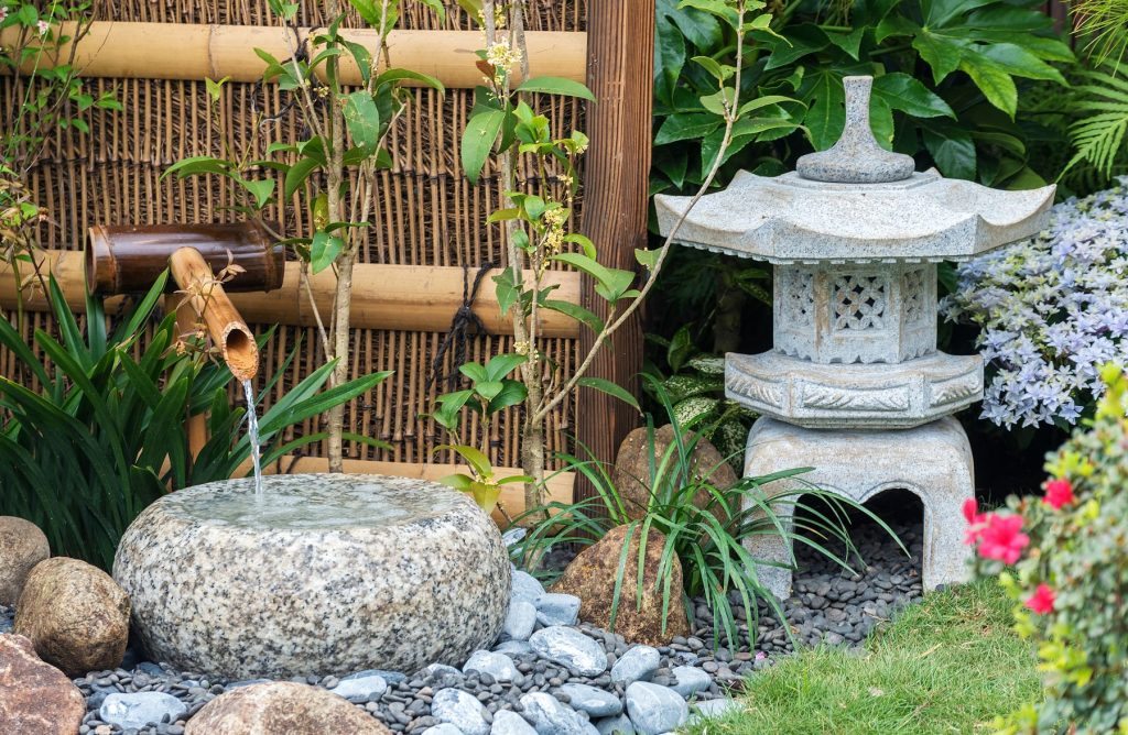 fontaine pour jardin zen