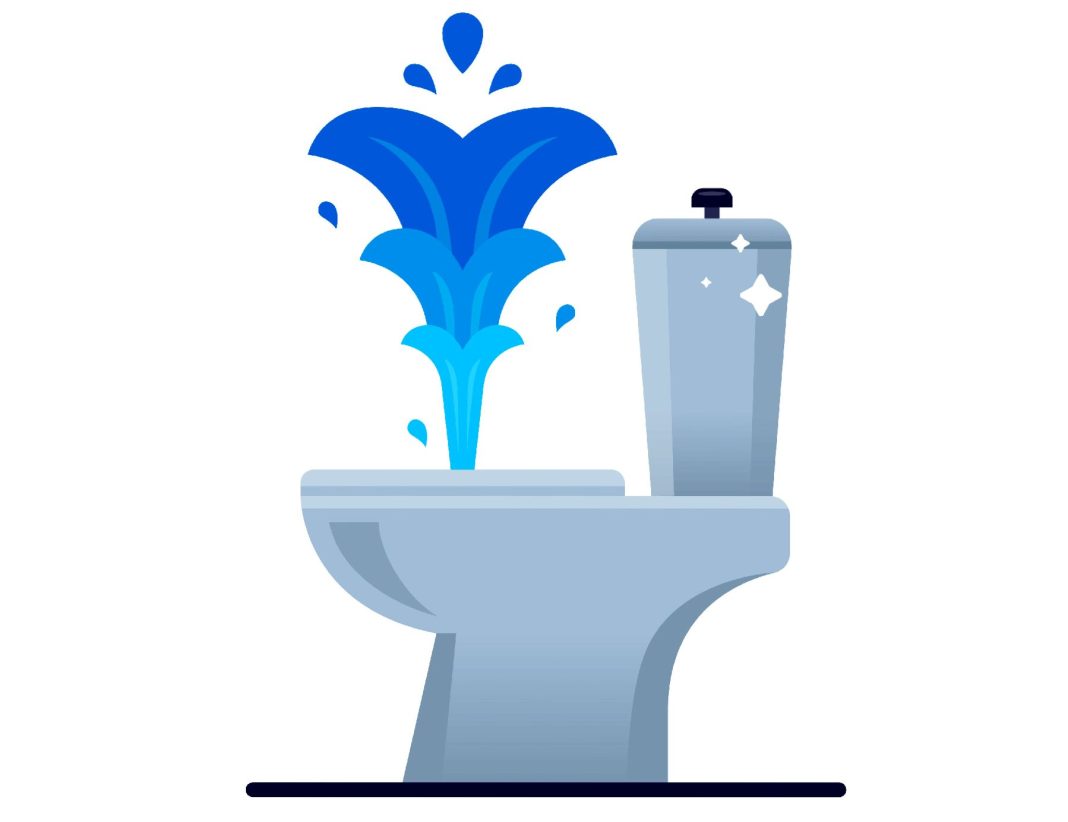 chasse d'eau qui fuit tout le temps