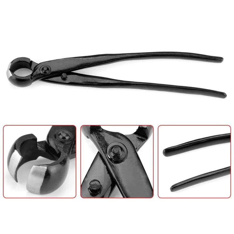 Clippers Root Tree Garden Tools Bonsai High Hardness Manganese Steel Shear Ball Joint Branches Pruning Cutting Plier 8.27inch – Image 2