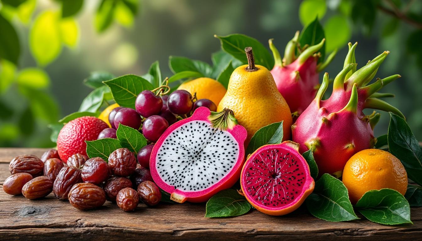 découvrez notre liste étonnante de fruits commençant par la lettre d. vous serez surpris par la diversité et la richesse de ces fruits souvent méconnus. apprenez-en plus sur leurs bienfaits et comment les intégrer dans votre alimentation !