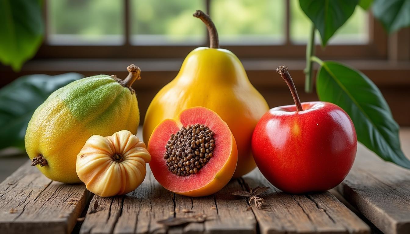 découvrez notre sélection des fruits les plus populaires et les plus insolites commençant par la lettre p. de la pomme au pitaya, apprenez-en plus sur leurs bienfaits et saveurs étonnantes !