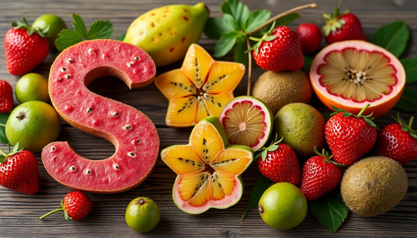 découvrez notre guide des fruits commençant par la lettre s, des classiques aux variétés originales. que vous soyez à la recherche de saveurs familières ou de nouvelles expériences gustatives, trouvez l'inspiration pour enrichir votre alimentation.
