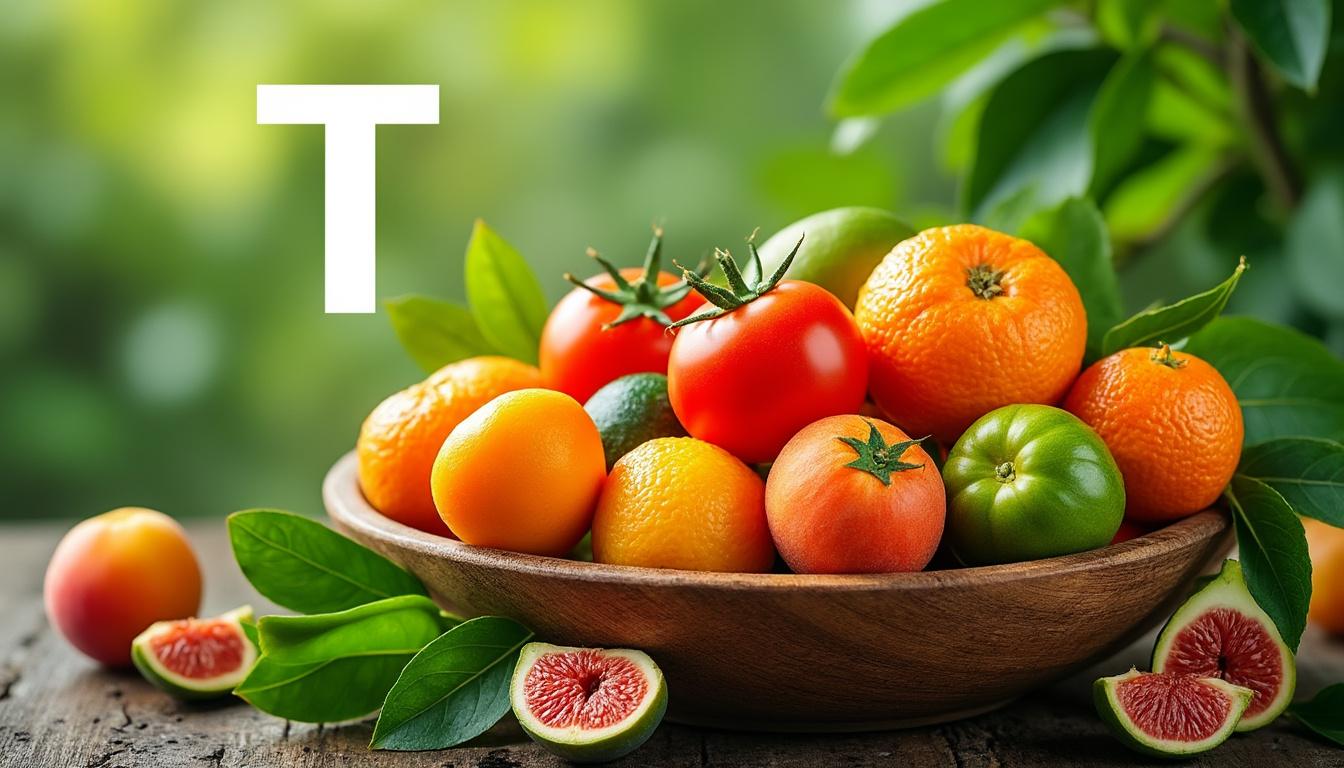découvrez tous les fruits commençant par la lettre t et leurs bienfaits pour la santé. apprenez comment intégrer ces délices naturels dans votre alimentation pour profiter de leurs vertus nutritionnelles et améliorer votre bien-être.