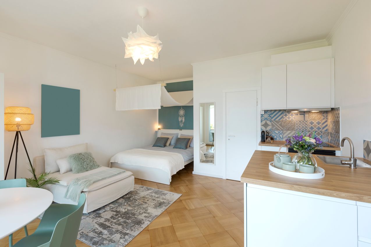aménagement d'un petit studio