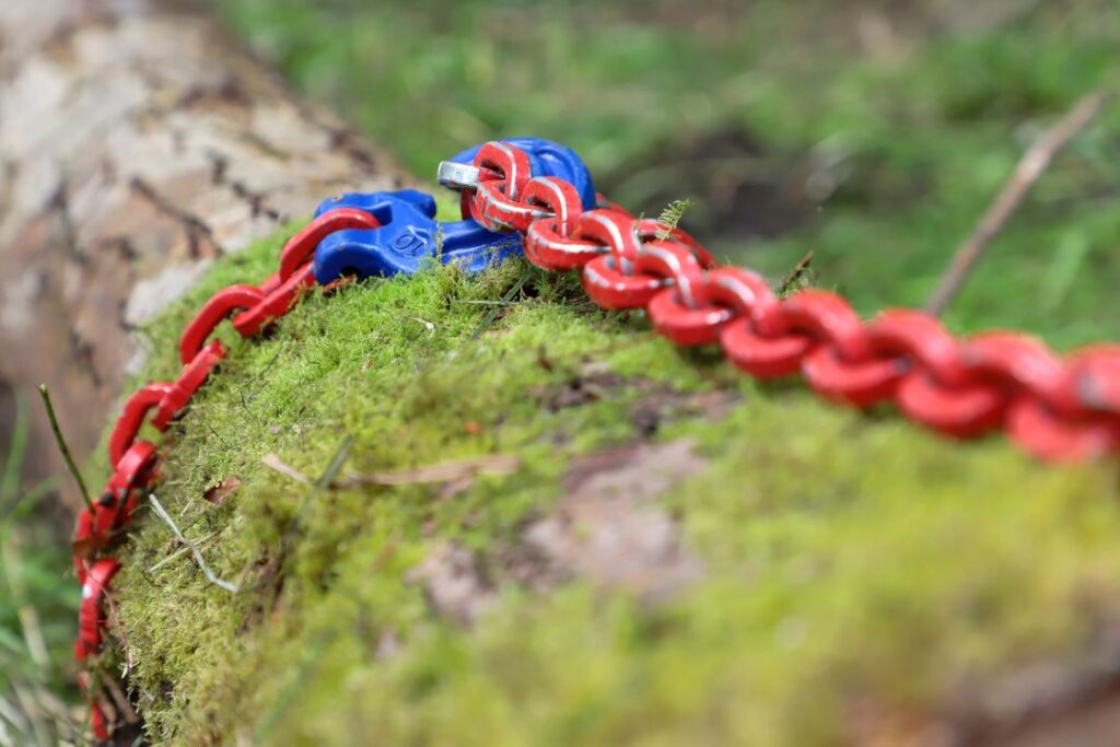 chaine pour treuil de débardage